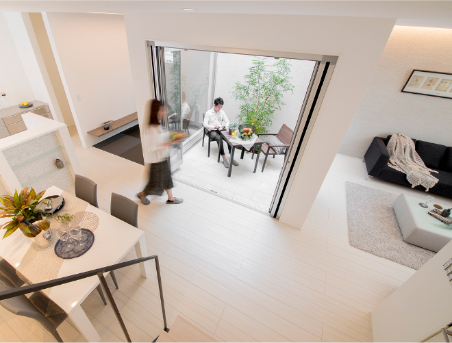 ❸18 帖越えの光と風のLDK